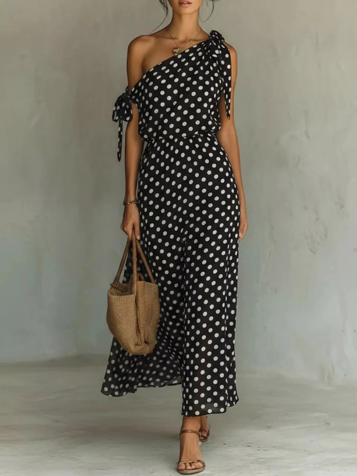 Robe longue Daphné grande taille – photo produit 1