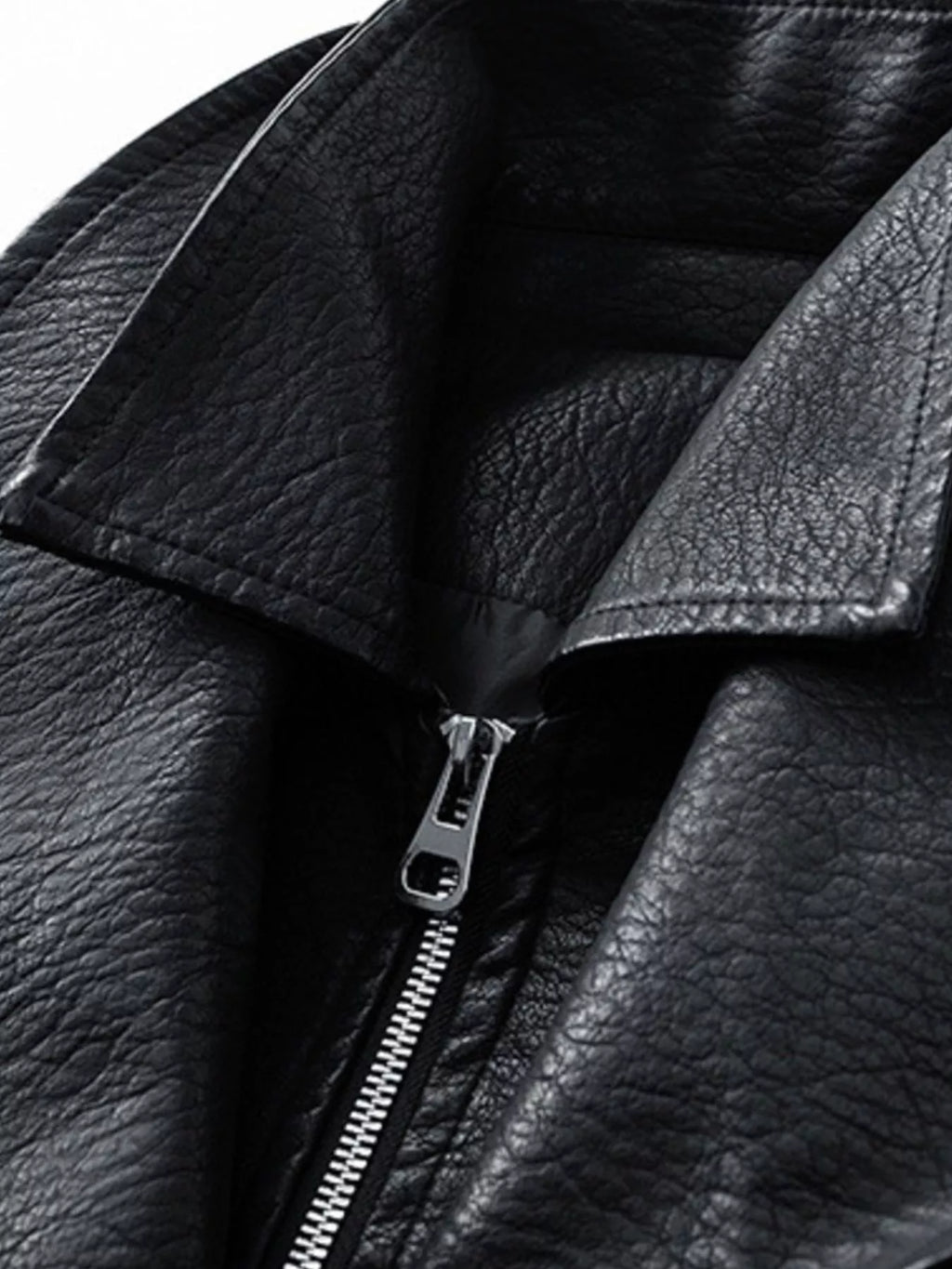 Blouson Cassiel similicuir grande taille – photo produit 4
