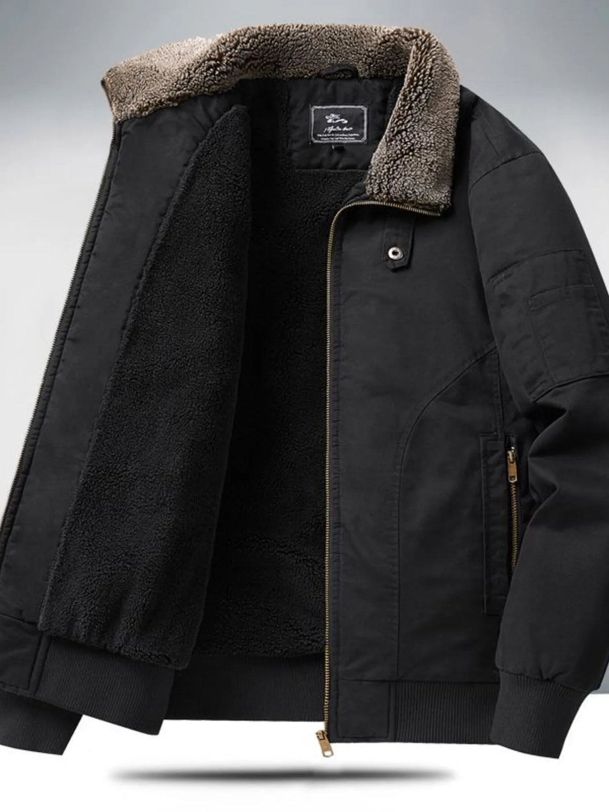 Veste homme Léandre doublée grande taille – photo produit 3