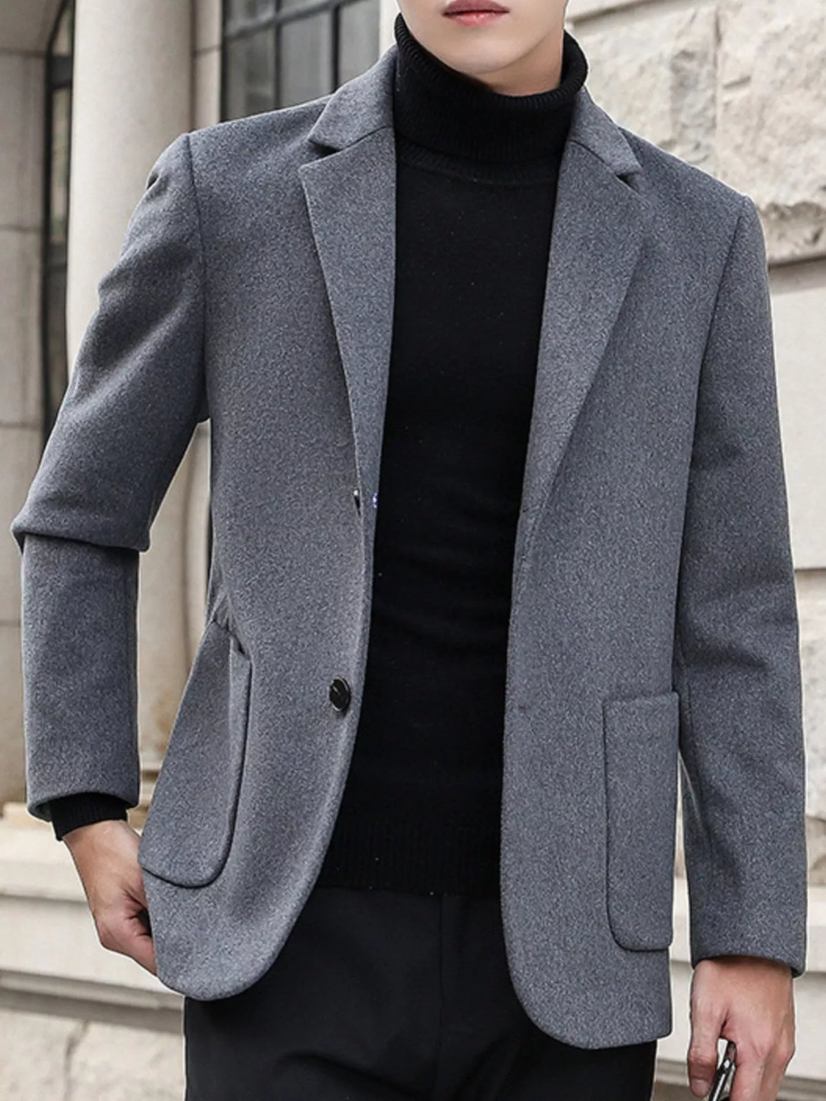 Blazer Firmin homme grande taille – photo produit 4