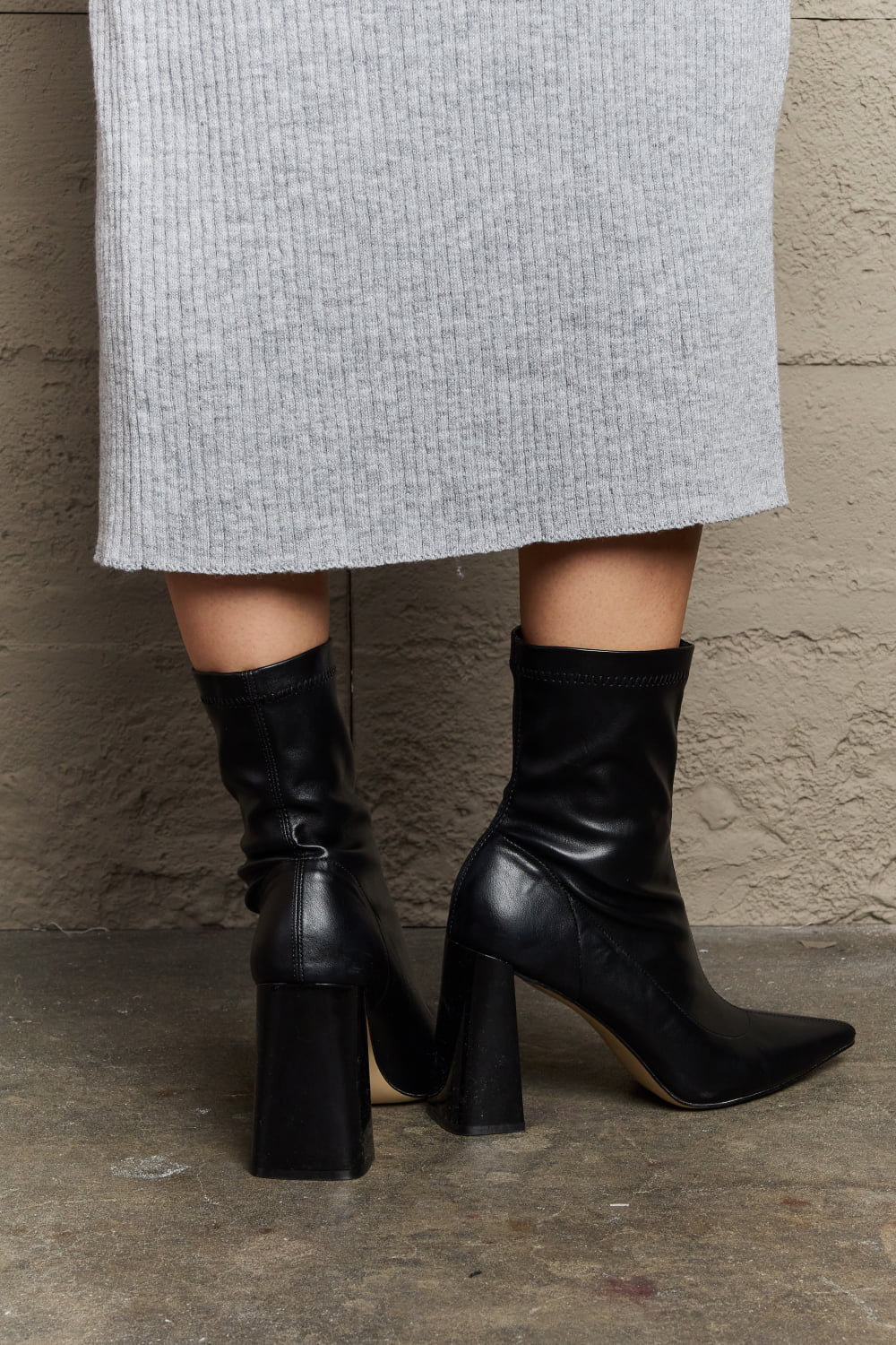 Bottines Stacy chaussettes – photo produit 4