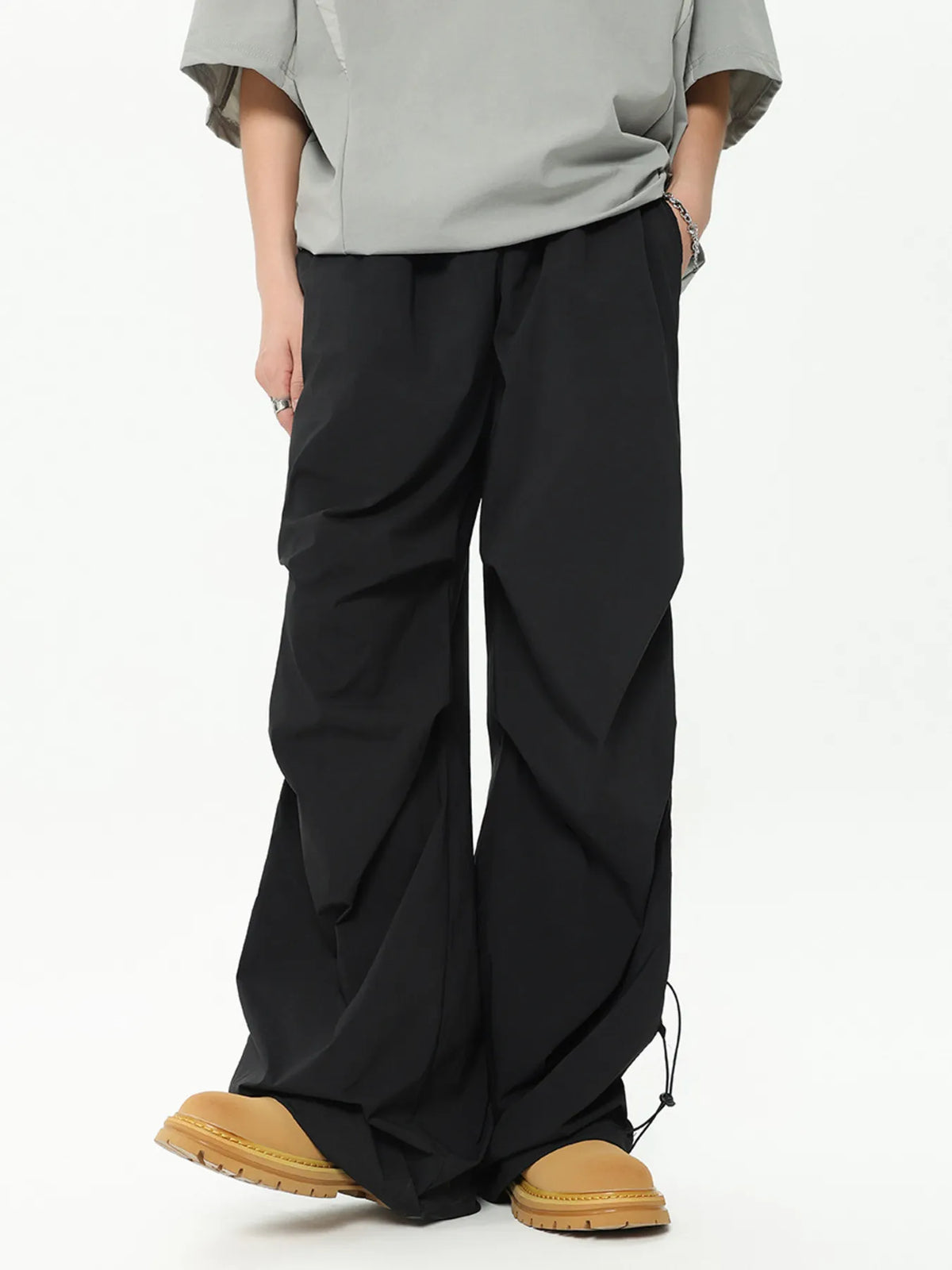 Pantalon Silas ample à cordon – photo produit 4