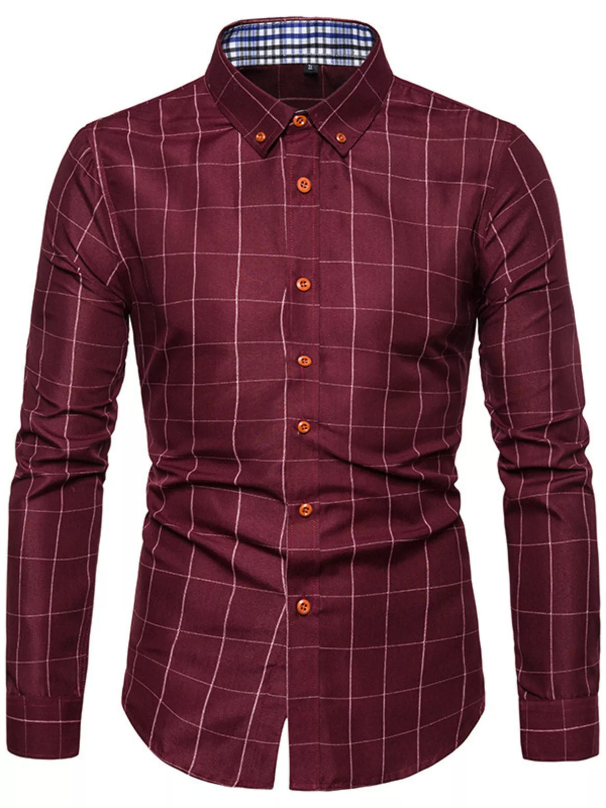 Chemise homme Esteban à carreaux grande taille – photo produit 5
