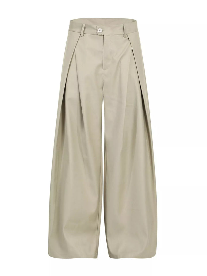 Pantalon Lysandre – large plissé tombé fluide