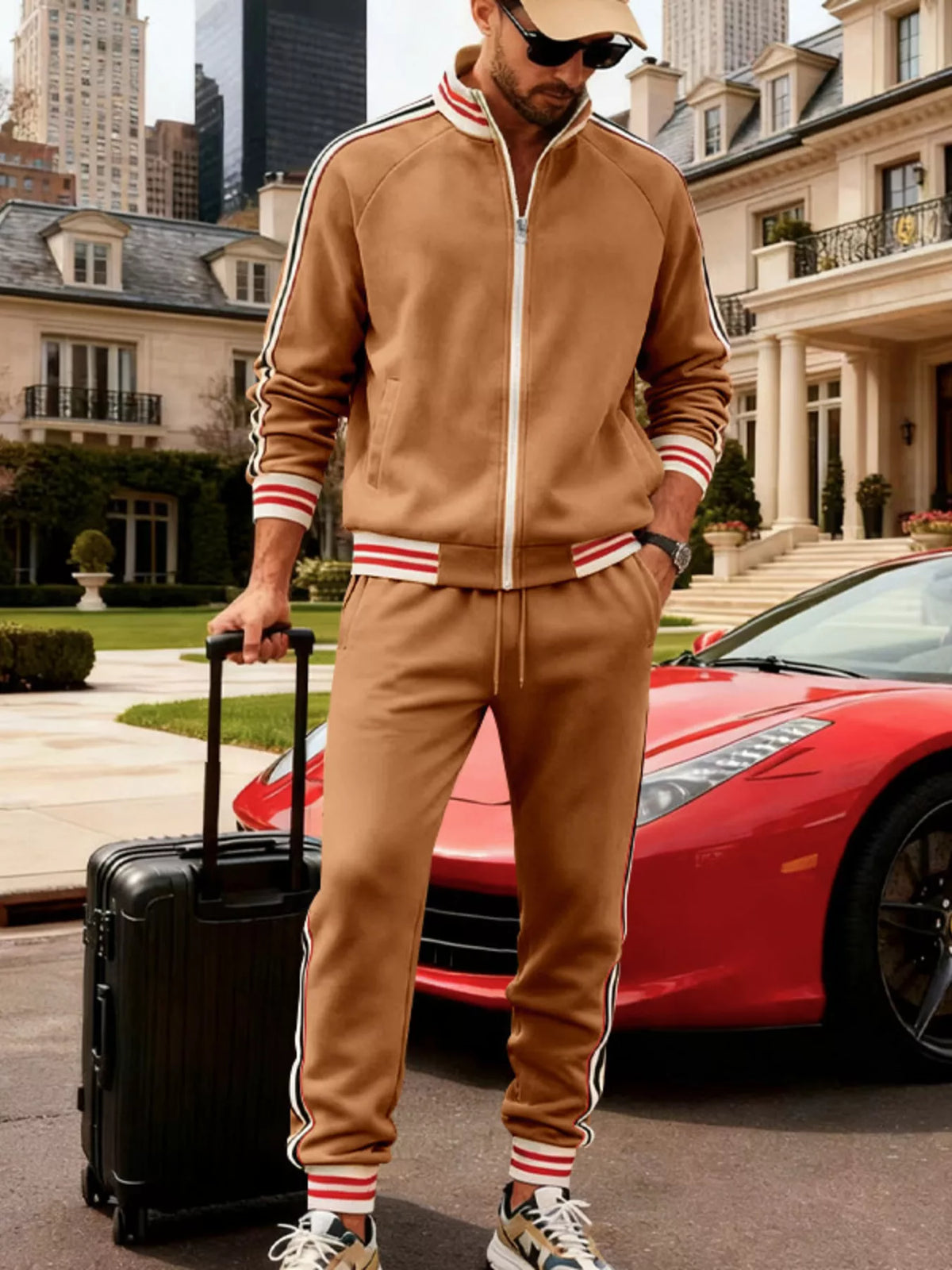 Ensemble homme Sohan veste et pantalon – photo produit 10