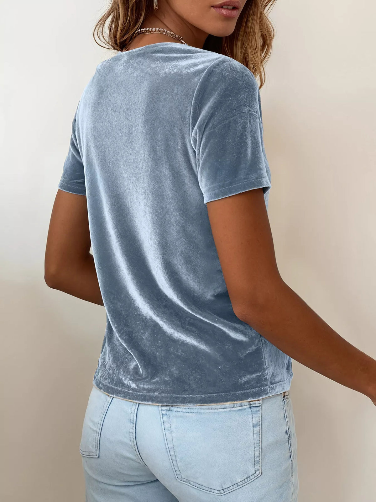 Top Zoé col bénitier grande taille – photo produit 3