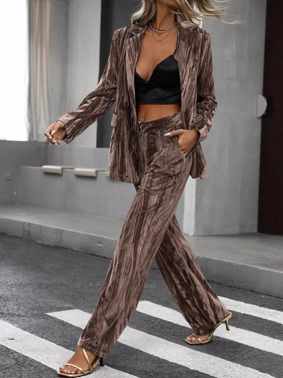 Ensemble Clara blazer et pantalon – photo produit 8
