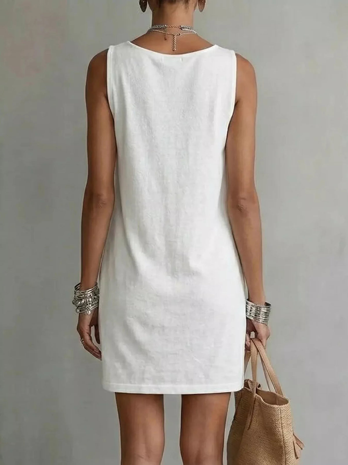 Robe courte Belinda grande taille – photo produit 3