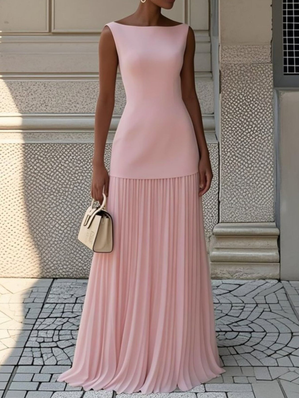 Ensemble Serena top et jupe plissée – photo produit 3
