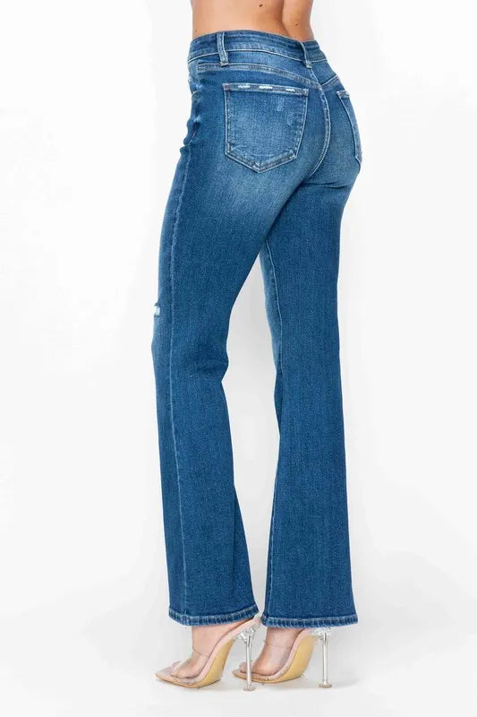Jean Alessandra bootcut taille haute – photo produit 6