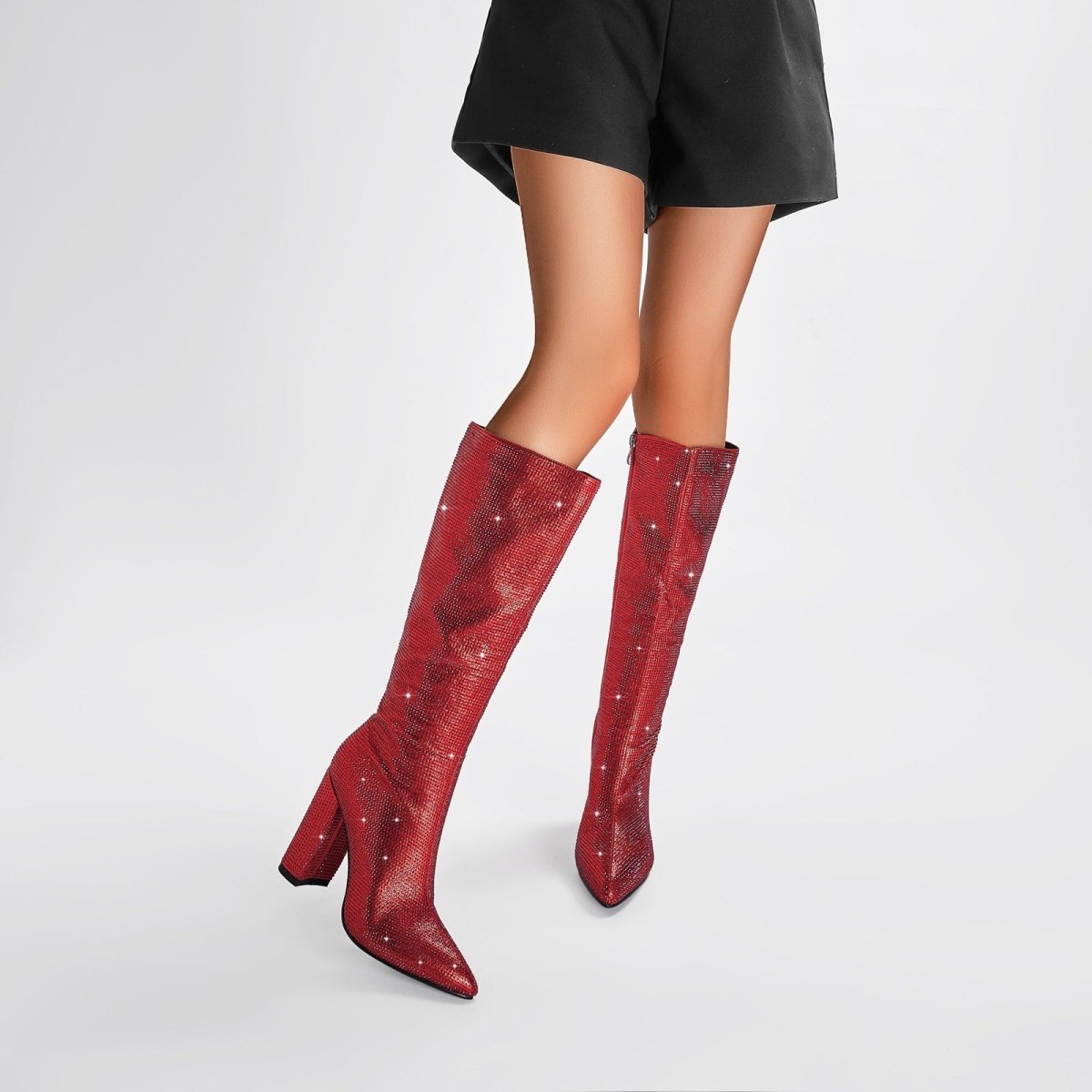 Bottes Lyséa à strass