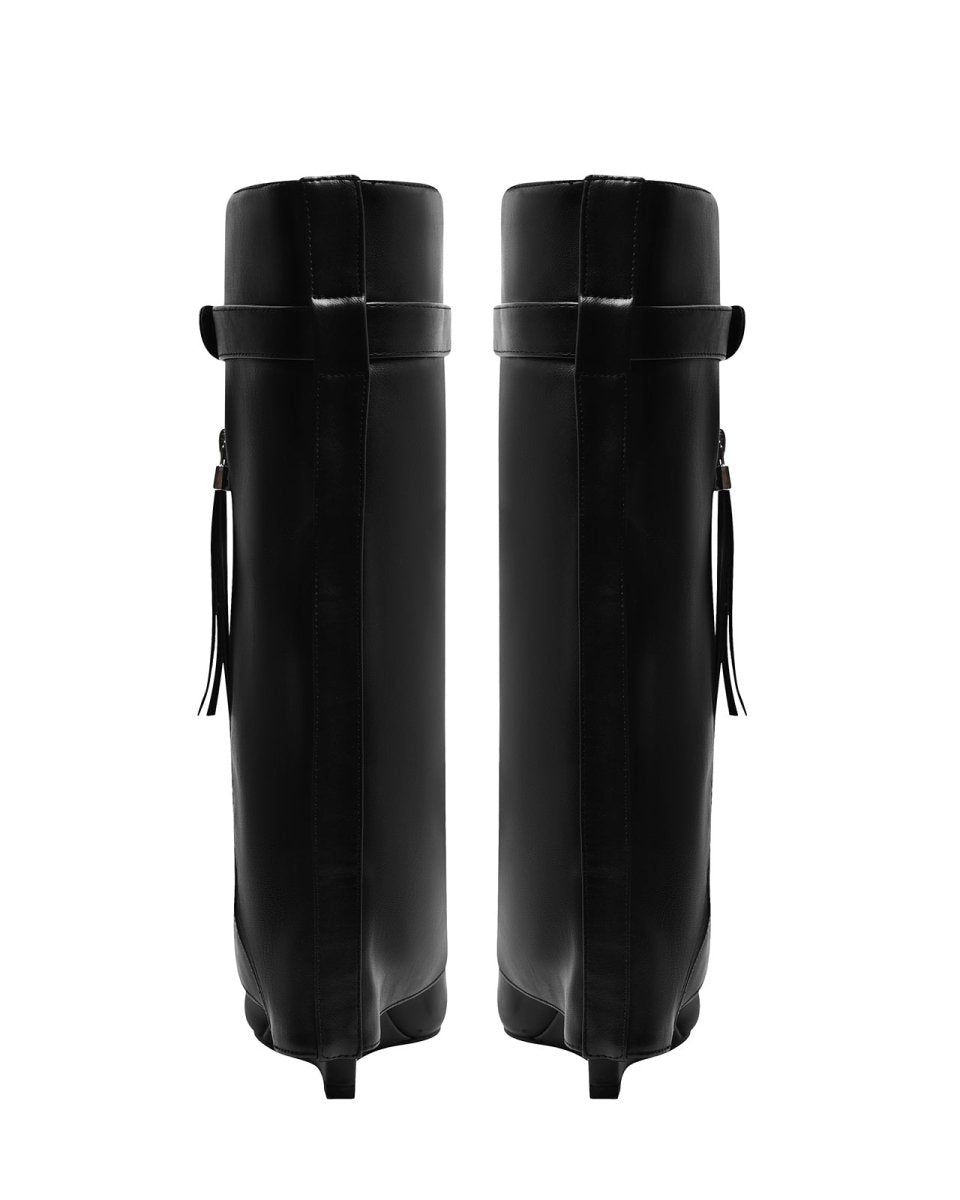 Bottes Sloane hautes en cuir – photo produit 3