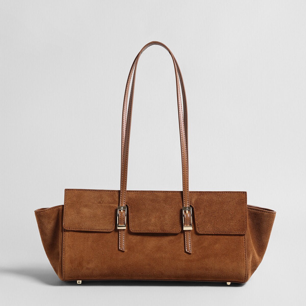 Sac Dalila en daim à poches boucles – photo produit 2