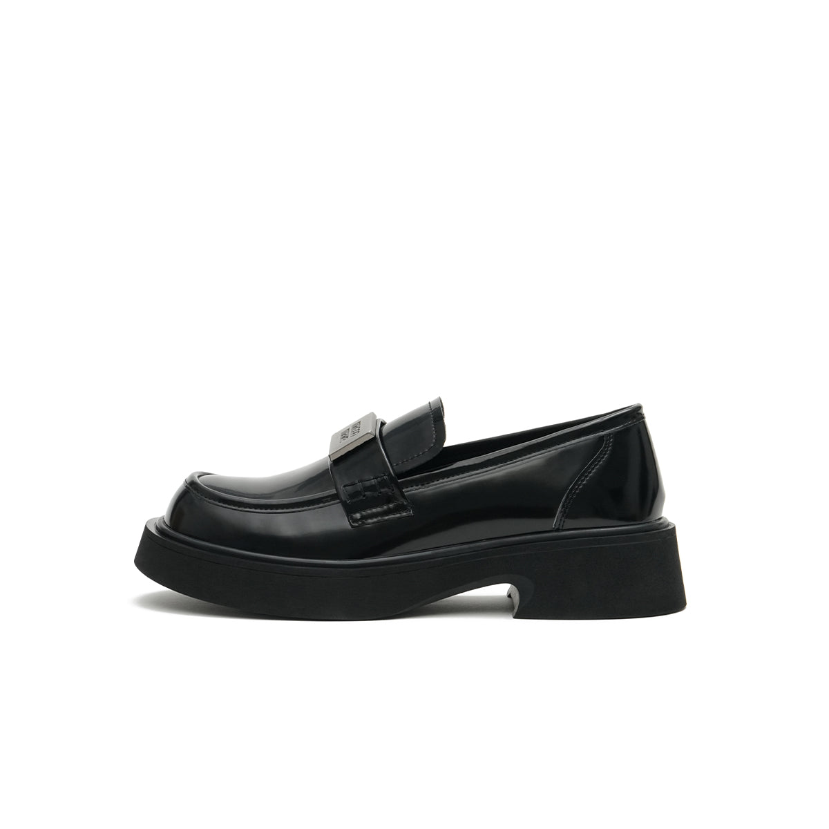 Mocassins Blair vernis à plateforme – photo produit 1