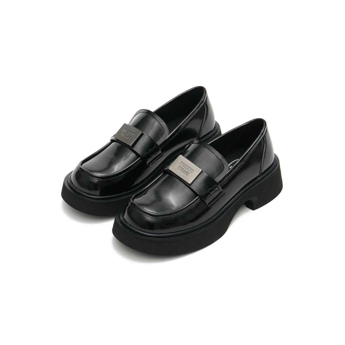 Mocassins Blair vernis à plateforme – photo produit 2