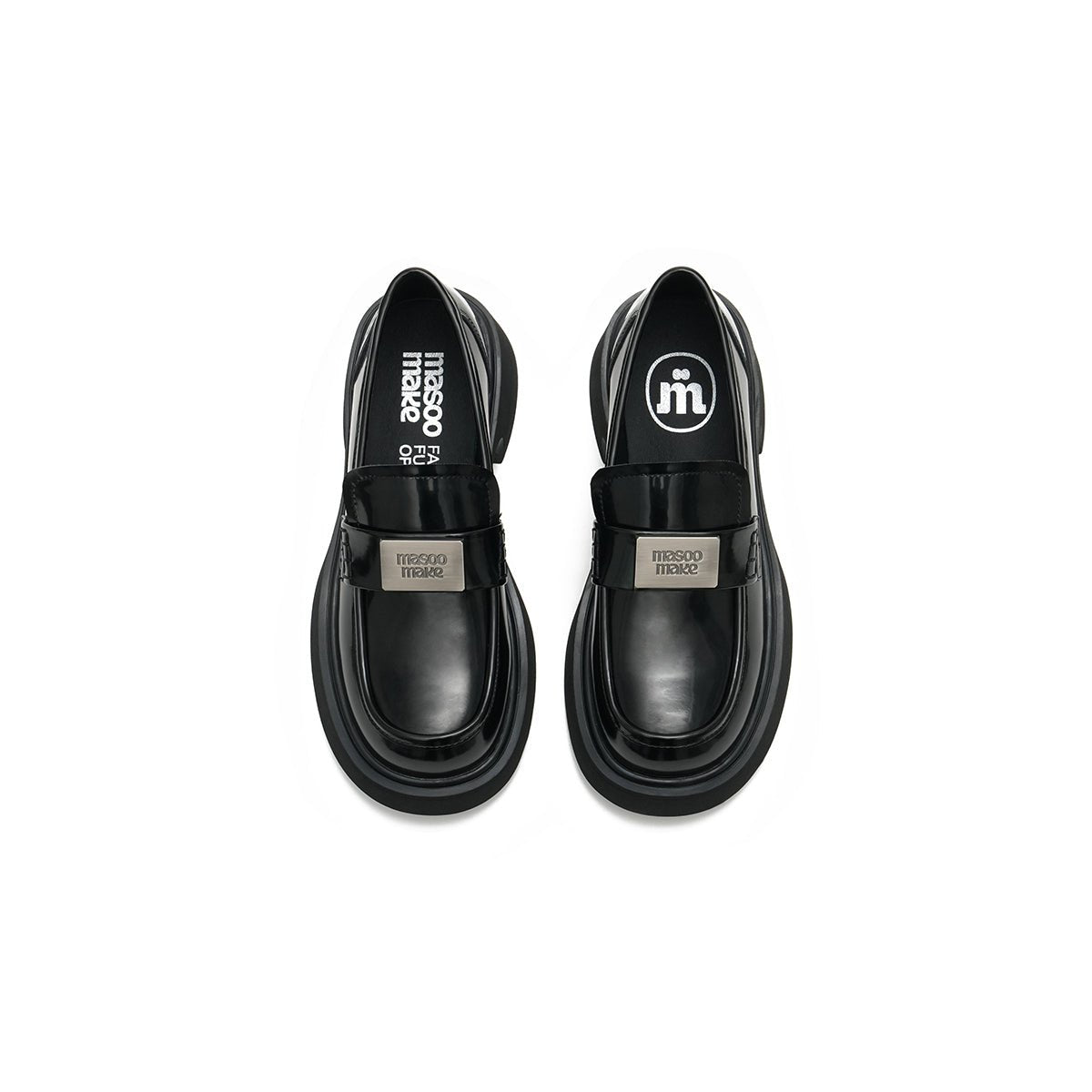 Mocassins Blair vernis à plateforme – photo produit 3
